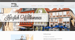 Desktop Screenshot of hotelamfischmarkt.de